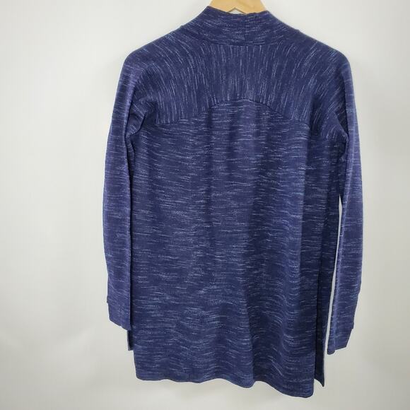 Lululemon 100% Merino Wool  Blissful Zen Sweater Midnight Navy Relaxed Fit - Picture 9 of 11